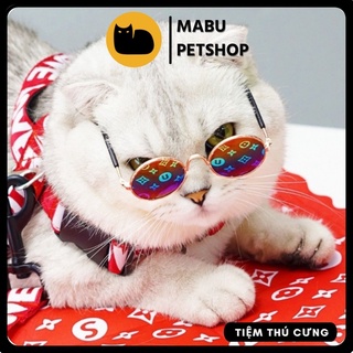Kính mắt chó mèo thời trang - Kính mắt thú cưng nhiều màu