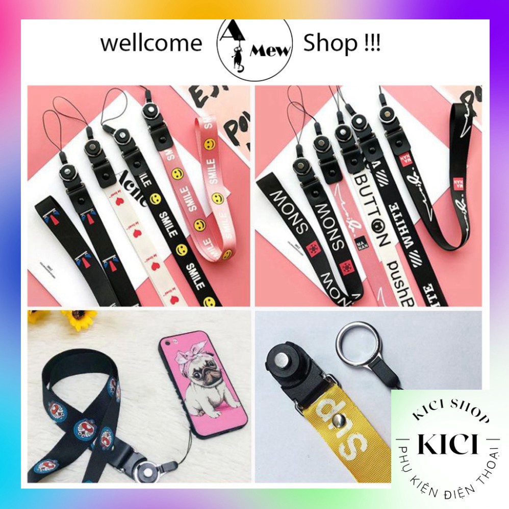 Dây Đeo Thời Trang (Đeo Ốp ĐT - Đeo Thẻ) - Tự Tin Khoe Cá Tính - A MEW SHOP