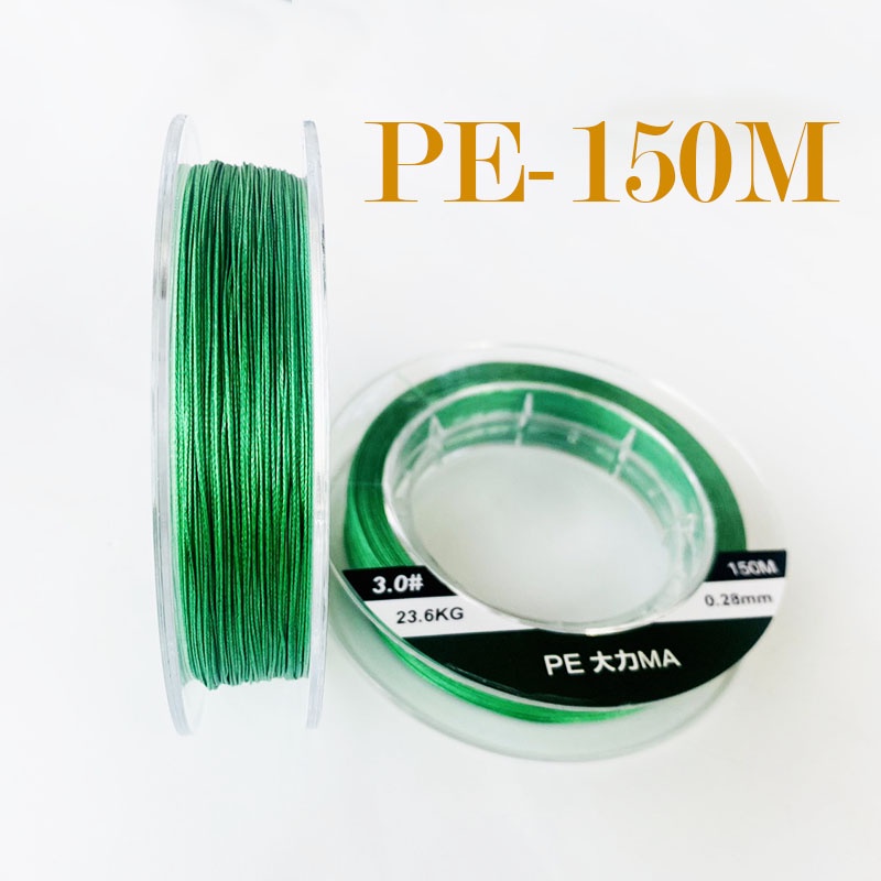 Dây Dù Câu Cá PE Lure X8 Dài 150m