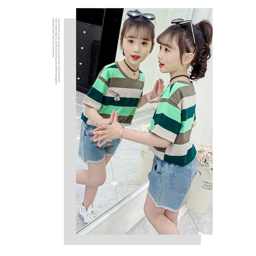 Áo phông bé gái size đai từ 20 -50kg