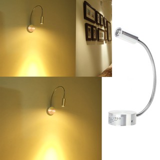 Đèn LED 1W treo tường có thể điều chỉnh góc độ siêu tiện lợi thiết kế trang nhã tạo sự ấm cúng cho ngôi nhà