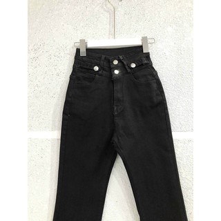 QUẦN JEANS LƯNG CAO ỐNG LOE