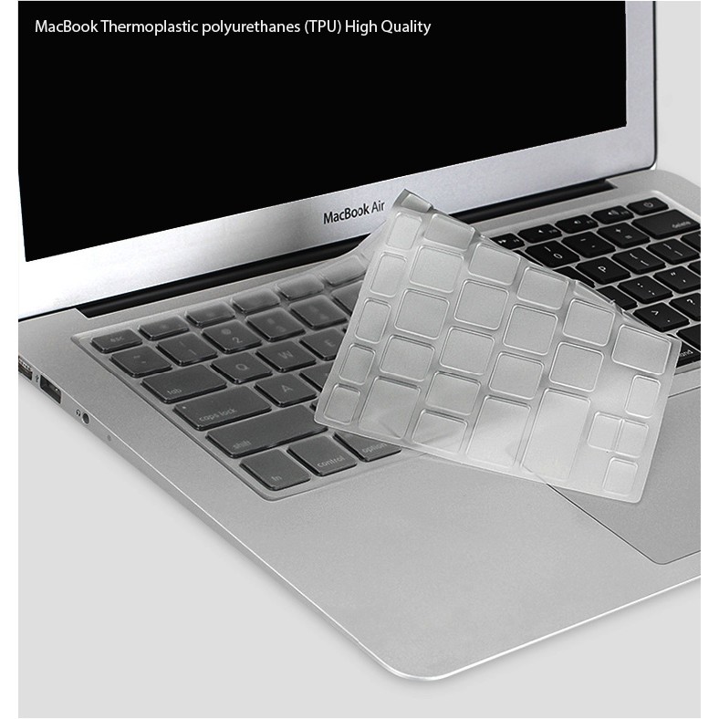 Miếng Phủ Bảo Vệ Bàn Phím MacBook Air 13 Nhựa TPU Cao Cấp