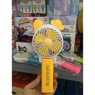 Quạt tai thỏ mini cầm tay tiện dụng (nhiều màu)