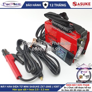 Máy hàn điện tử mini sasuke zx7-200e - điện máy đức phạm - ducpham.vn , máy hàn que , máy hàn gia đình
