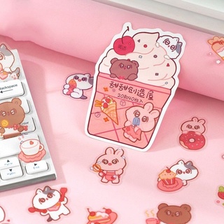 Set 40 hình dán sticker pet trang trí dễ thương