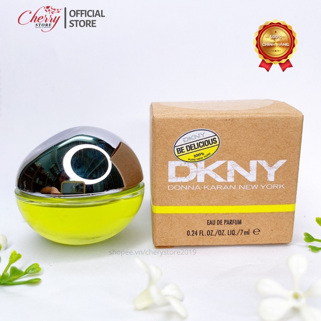 Nước hoa mini nữ DKNY Be Delicious EDP 7ml - Hương Táo Xanh