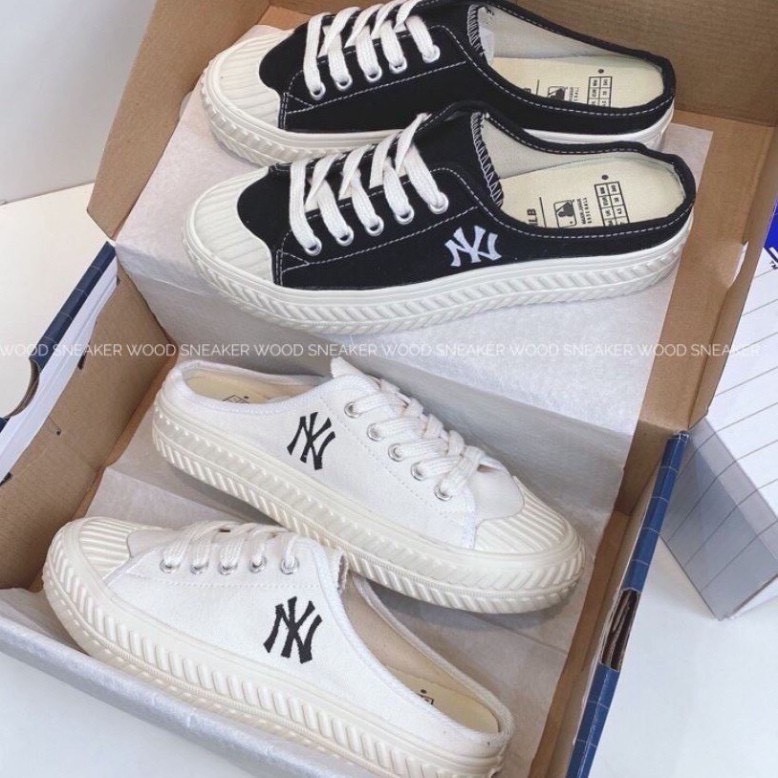 sục thêu chữ NY sang chảnh đi êm chân cho nữ giày sục nữ fullbox | BigBuy360 - bigbuy360.vn