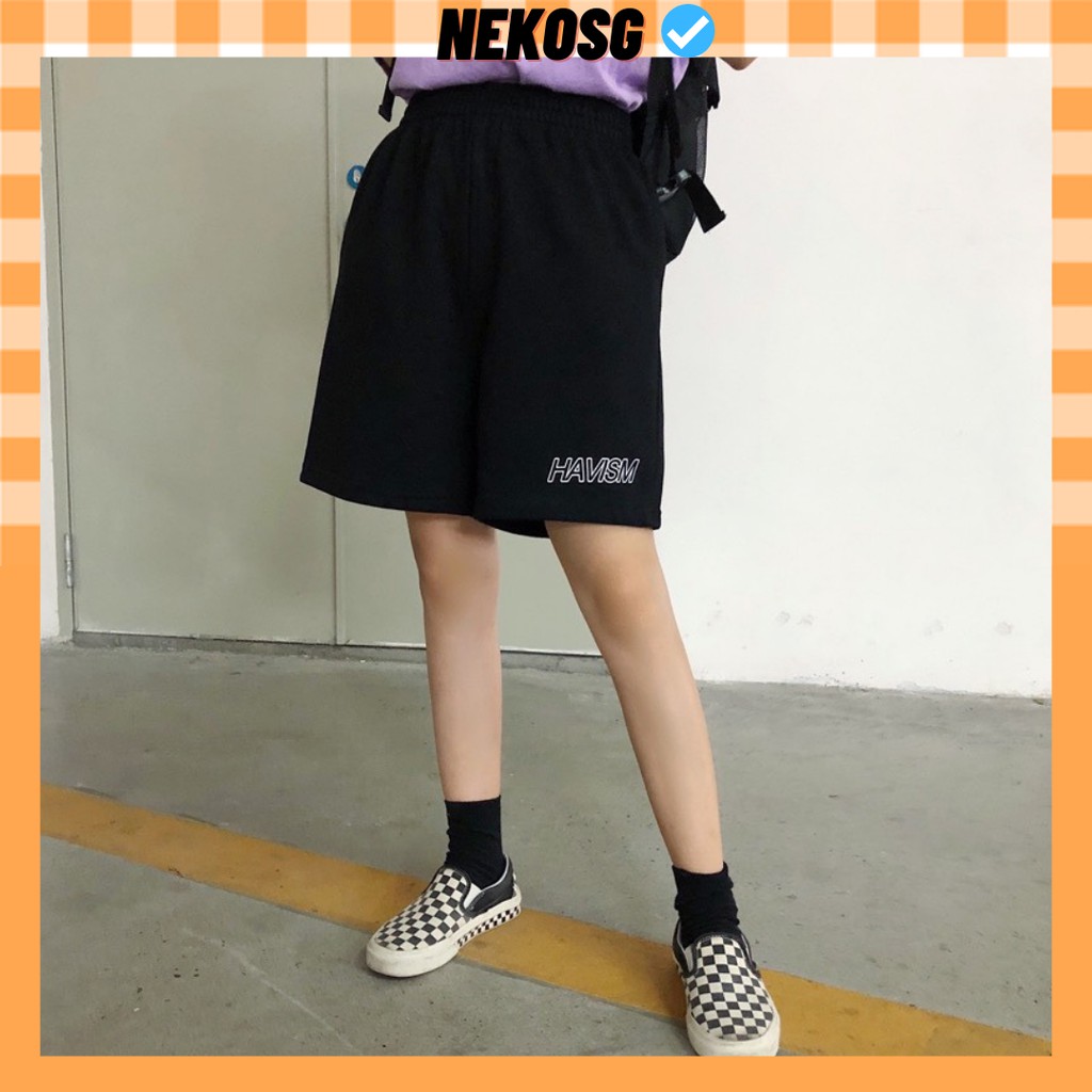 Quần short thun nam nữ Nekosg, Quần Short Unisex ST01