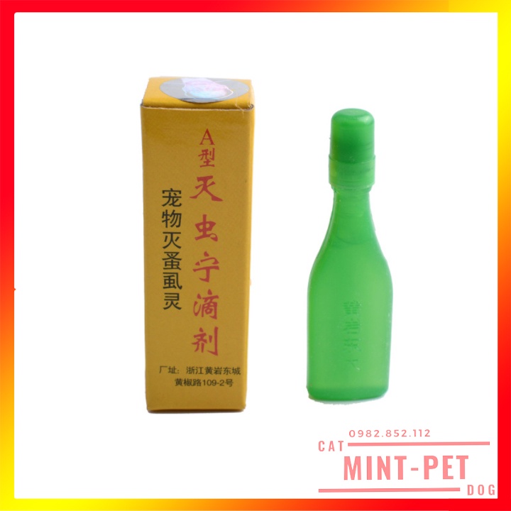 Nhỏ Gáy Trị Ve Rận Bọ Chét Nhỏ Gáy Chó Mèo #MintPet