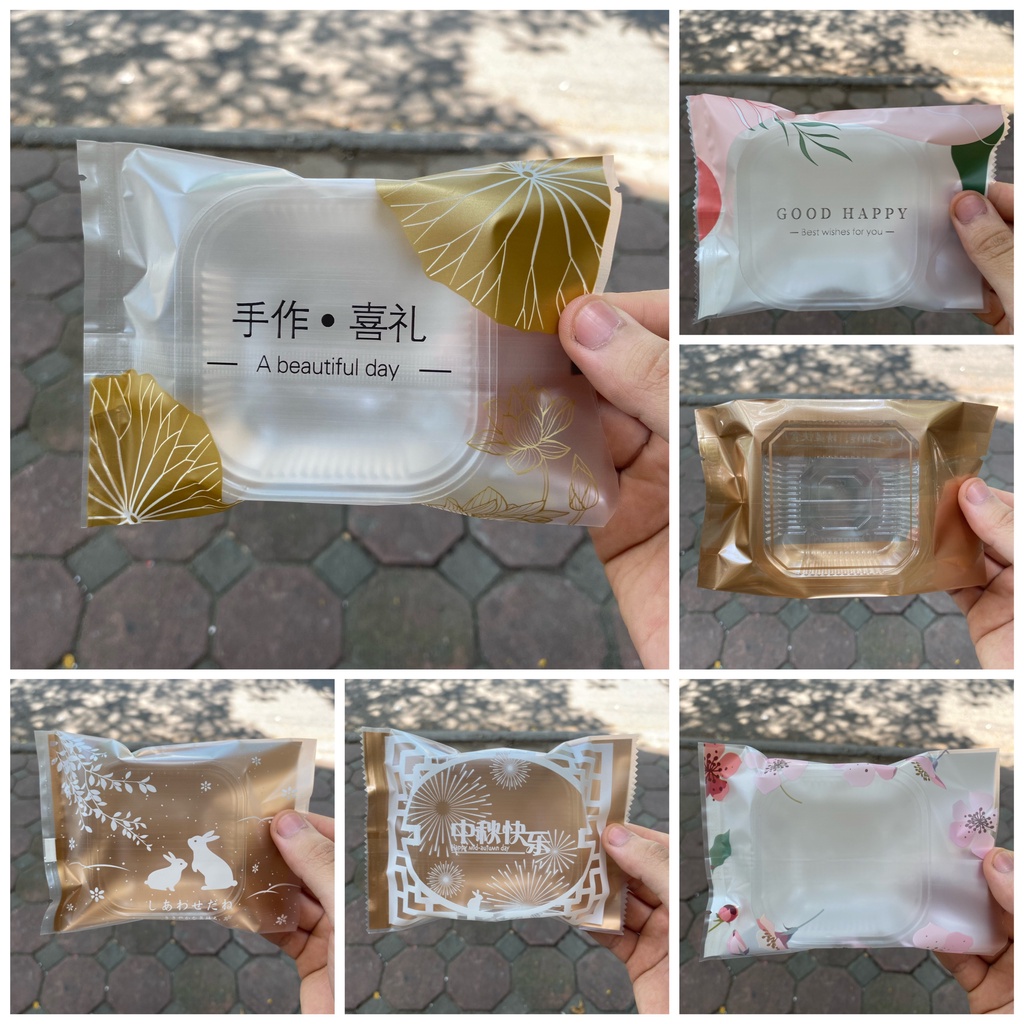 100 Túi Đựng Bánh Trung Thu 100gr - 125gr