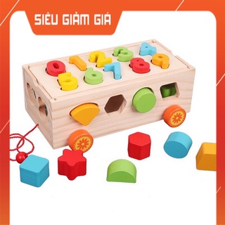 Bộ thả số thả khối dành cho bé