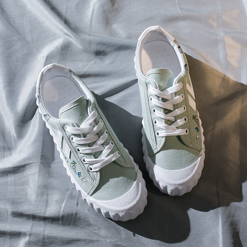 Giày Thể Thao Nữ In Hình Hoạt Hình Thời Trang Hàn Quốc - MPS151 | BigBuy360 - bigbuy360.vn