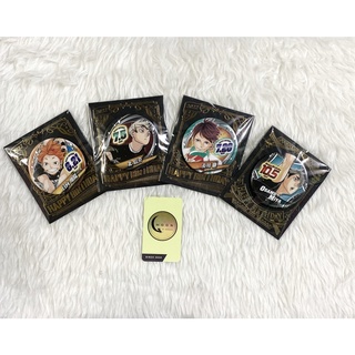 Huy hiệu Badge & Standee sinh nhật Jump 2022 Haikyuu