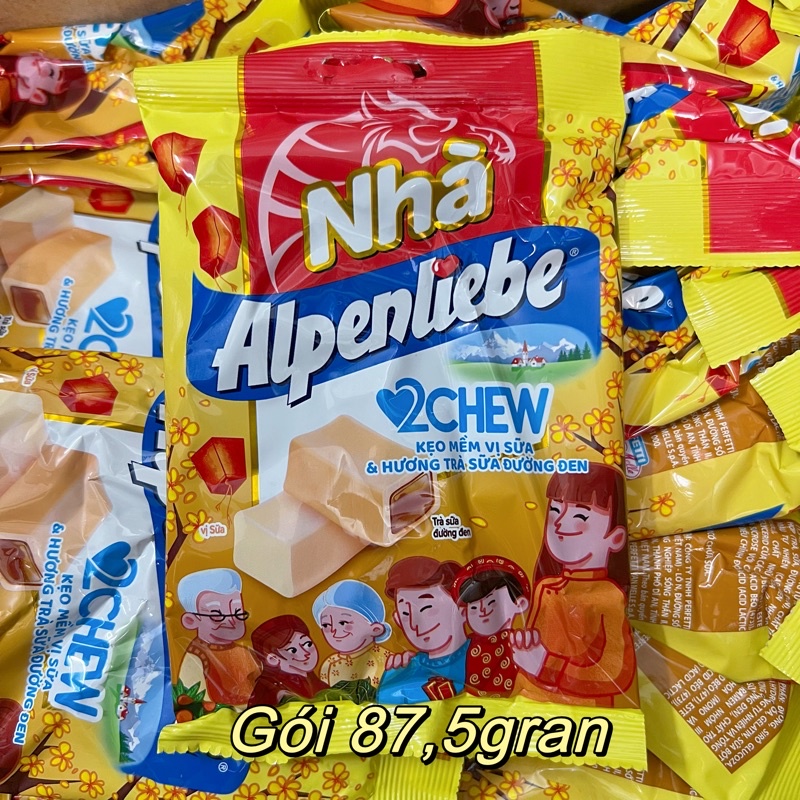 Kẹo Alpenliebe Các Vị Gói 87g/119g