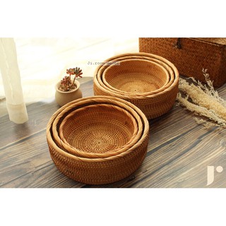 Rổ mây trang trí, rổ đựng thực phẩm