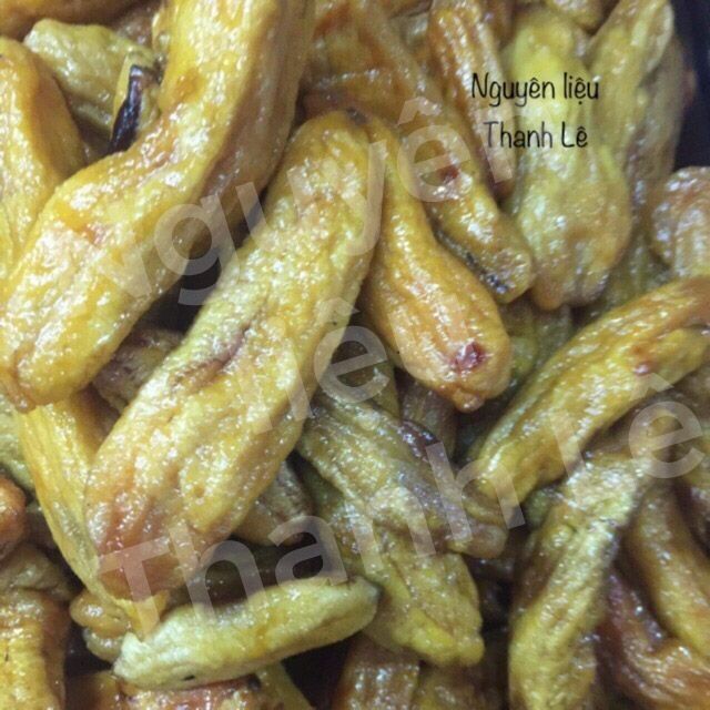 Mứt chuối trái dẻo