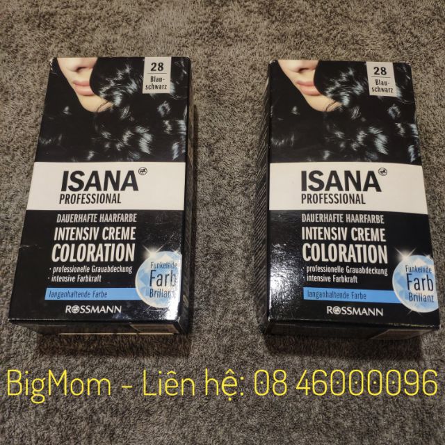 KEM NHUỘM TÓC ISANA PROFESSIONAL