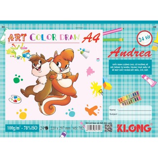 Vở vẽ A4 24 tờ 702