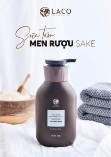 Sữa tắm men rượu Sake