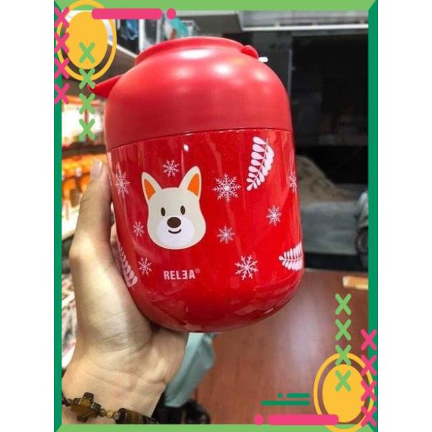 [FREE SHIP]Bình ủ cháo relea thể tích 700ml