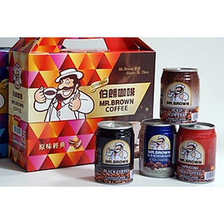 Cà Phê Lon Mr Brown Đủ Vị 240Ml