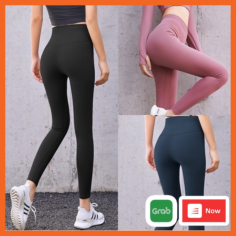 Quần tập Gym nữ cạp cao CoolSport, đồ tập Gym yoga aerobic cao cấp tôn dáng nâng mông
