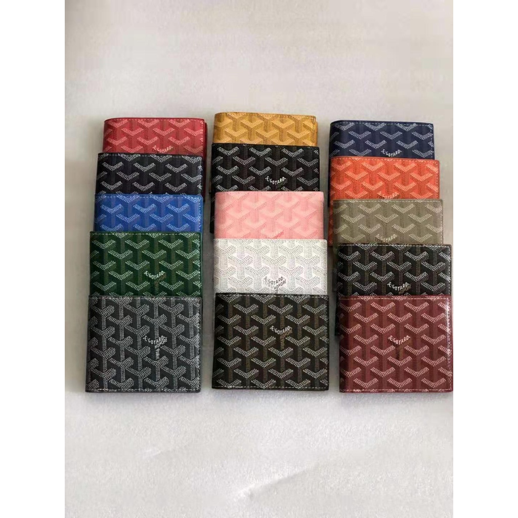 Ví da ngắn Goyard Gaoy 2021 thiết kế thời trang phong cách Hàn Quốc