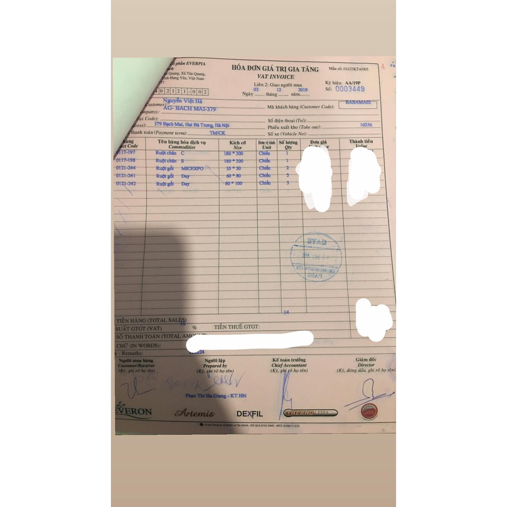 Ruột gối ôm cao cấp Everon