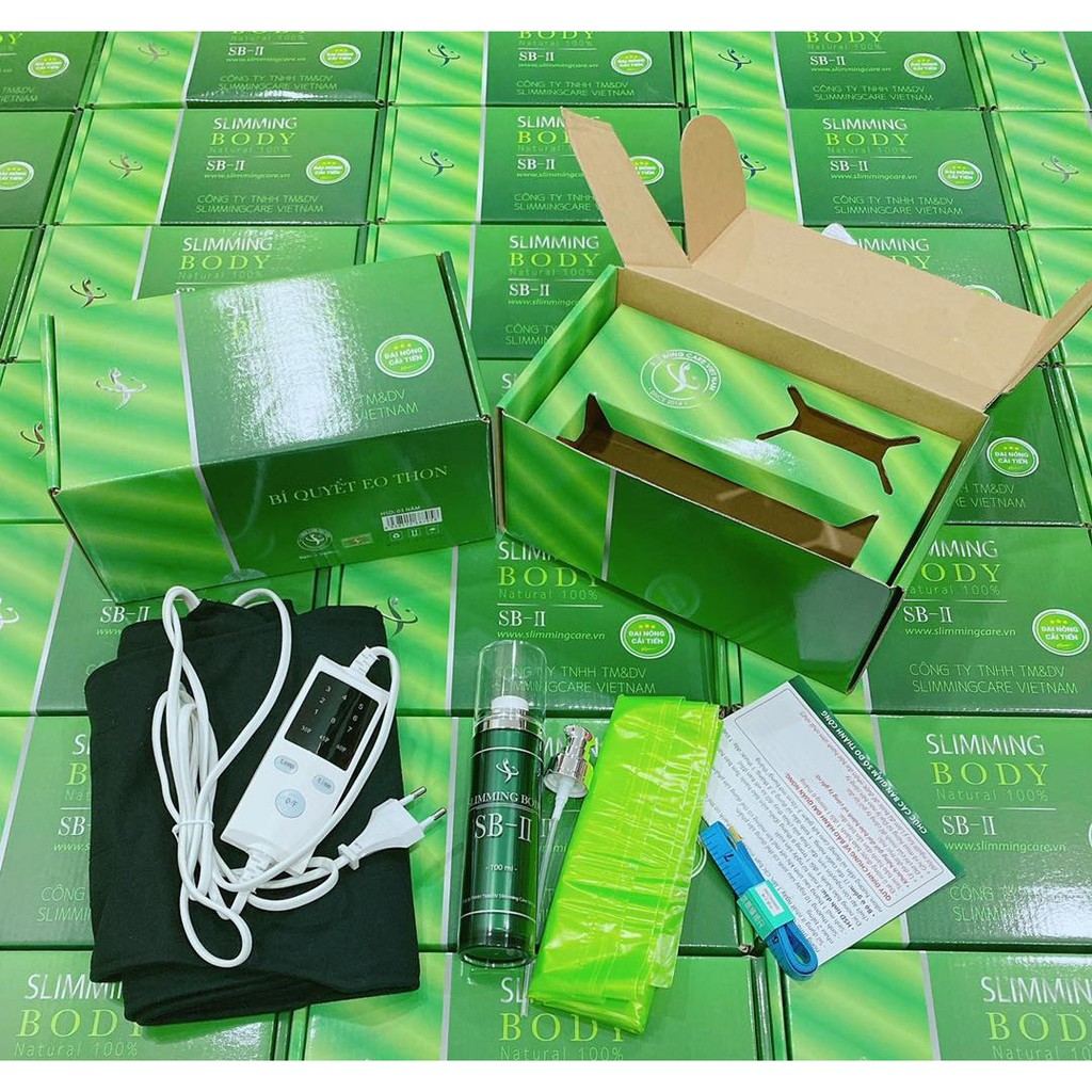 Bộ Ủ Nóng Slimming Body SB-2, Ủ Nóng Tan Mỡ, Siết Eo Thon Gọn, Đánh Bay Mỡ Thừa