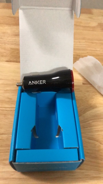 Sạc anker ô tô 24 w