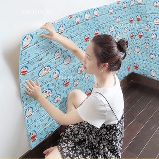 Xốp dán tường vân gạch 3D loại 1 nhiều họa tiết tùy chọn trang trí nhà cửa