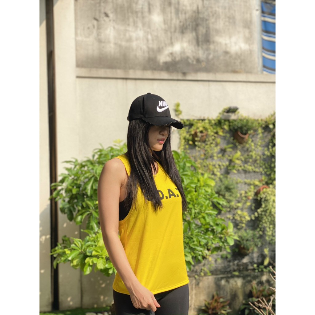 Áo tập gym tank lưới