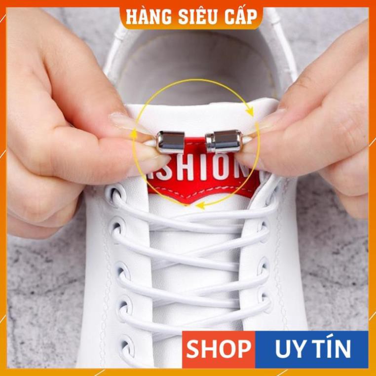 [ Hàng Loại 1 ] - Dây Giày cao cấp, silicon co giãn thiết kế đầu nối dành cho cả nam và nữ (SL-03)