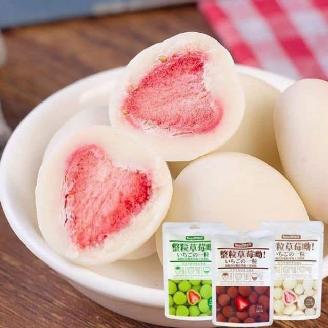 Sẵn hàng  1 gói 120g KẸO TRÀ SỮA TRÂN CHÂU VỊ ĐÀO | BigBuy360 - bigbuy360.vn