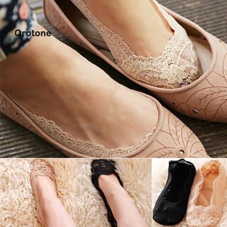 Đôi vớ thuyền ren mang giày búp bê cho nữ