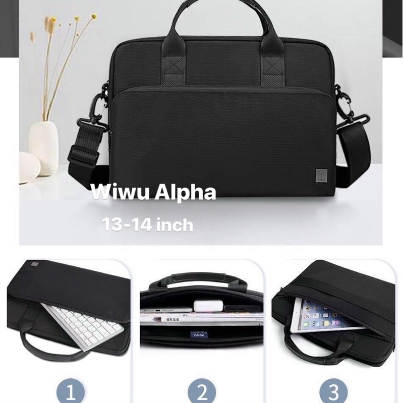 Túi laptop WiWU ALPHA DOUBLE LAYER 13 inch