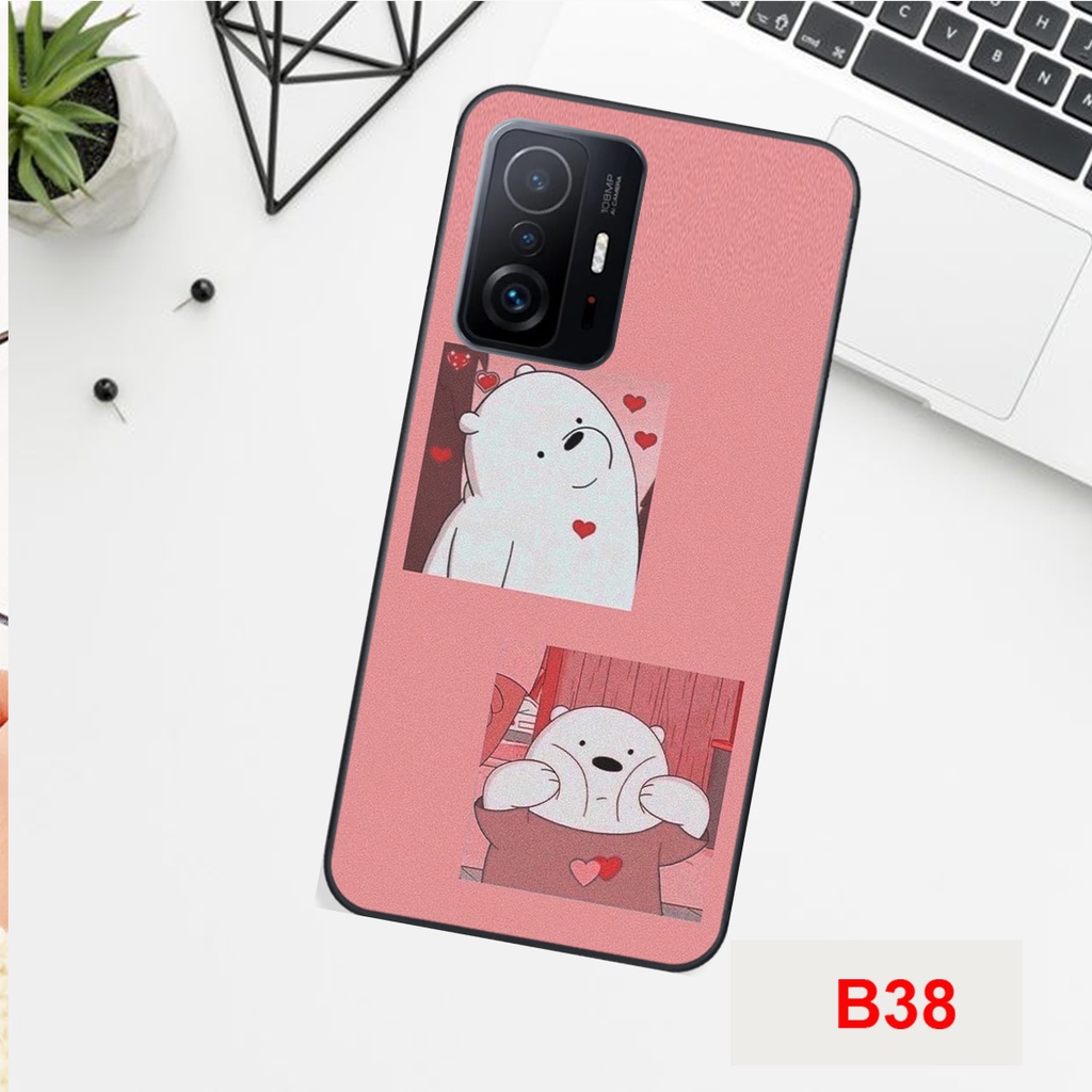 Ốp lưng Xiaomi 11 5G- Xiaomi 11 Lite 5g- Xiaomi 11T 5G - Xiaomi 11T Pro 5G ( Mi 11T 5G - Mi 11T Pro 5G) in gấu cute