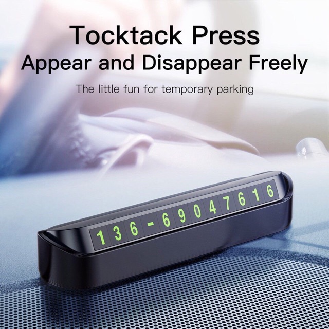 Bảng số điện thoại trên xe ô tô chính hãng Baseus | BigBuy360 - bigbuy360.vn