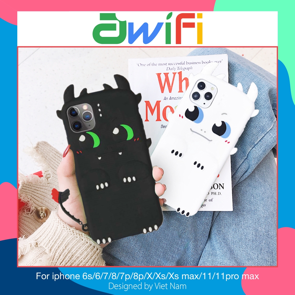 Ốp lưng iphone train dragon + móc 5/5s/6/6plus/6s/6splus/7/7plus/8/8plus/x/xr/xs/11/12/pro/max/plus/promax - Awifi S2-1 | BigBuy360 - bigbuy360.vn