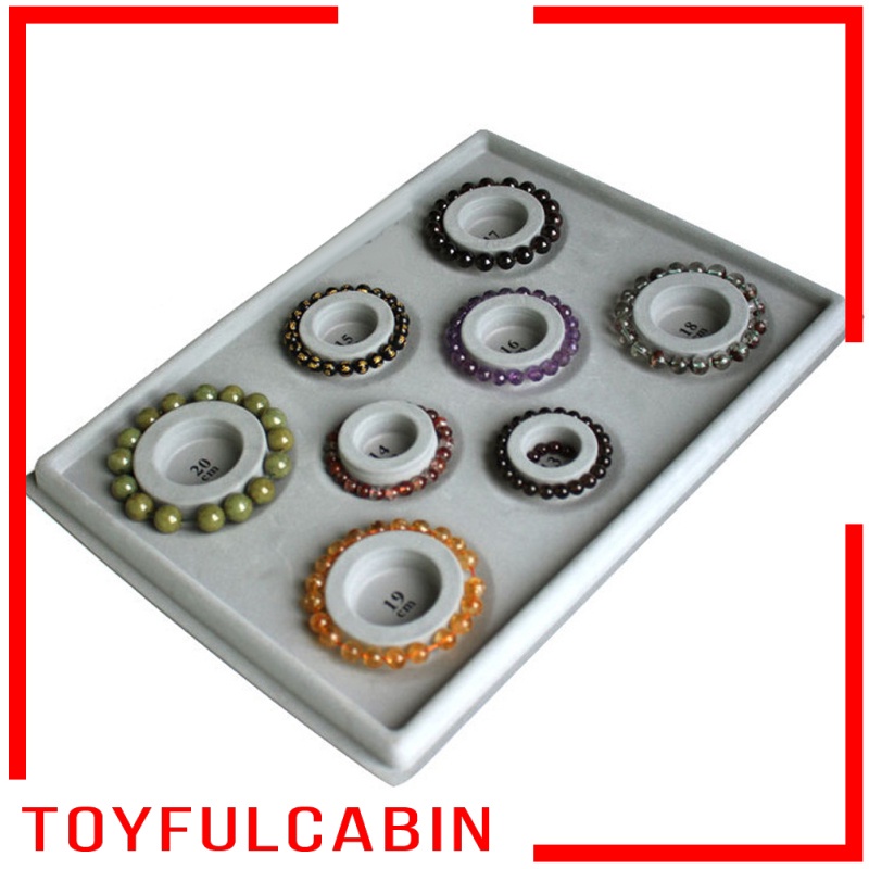 Bảng Đo Lường Hạt Làm Vòng Tay DIY Tiện Dụng