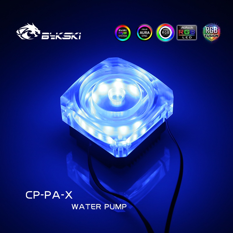 Bộ Máy Bơm Tốc Độ Cao Bykski DDC CP-PA-X 10W Tốc Độ Cao 3M 300L / H Max 3000rpm 60mm