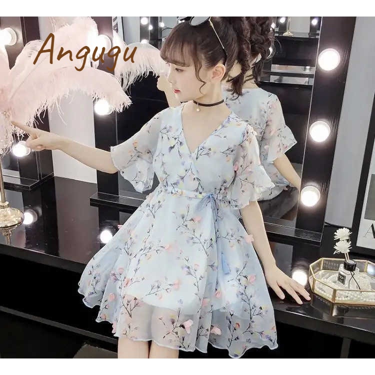 Đầm Công Chúa Xinh Xắn Thời Trang Hàn Quốc Cho Bé Gái Từ 3 Đến 4 Đến 5-6 Đến 7 Đến 8 Đến 9-10 Đến 11 Tuổi