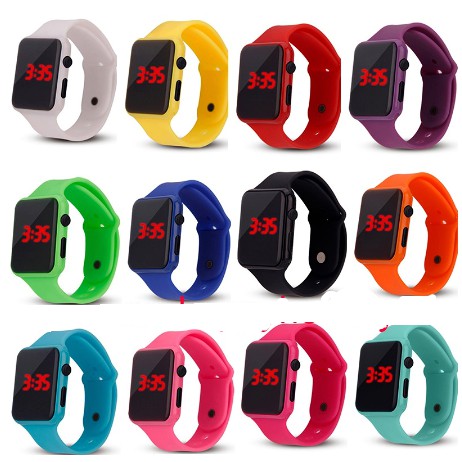Đồng Hồ Điện Tử Màn Hình LED Hiện Đại Cho Trẻ Em / Youth / Women (Tuổi Teen) / Nhập Khẩ