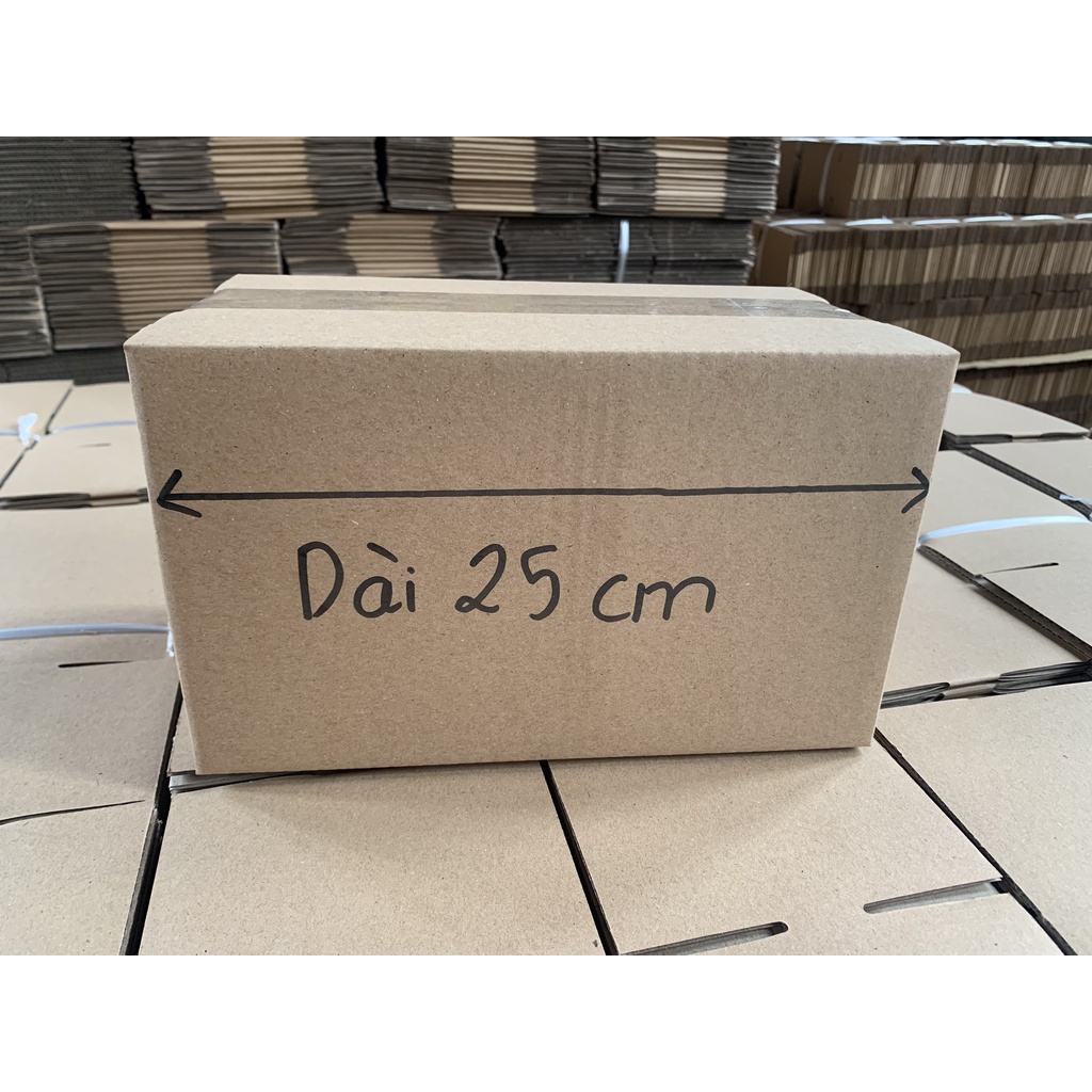 25x15x15 hộp carton đóng gói hàng