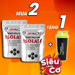 (CHÍNH HÃNG) COMBO 2 túi - Sữa Tăng Cơ Giảm Mỡ Whey Protein Isolate MX Plus + Tặng bình lắc