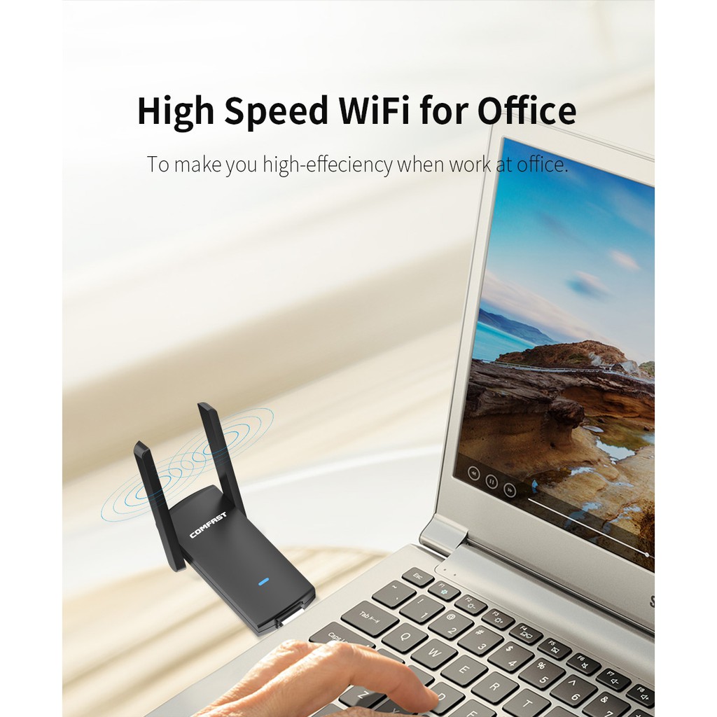 Usb phát WiFi AC1900 5Ghz