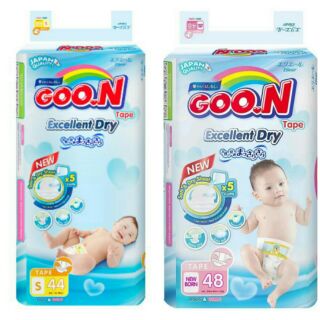 Thanh lý tã dán Goon Nb48/S44