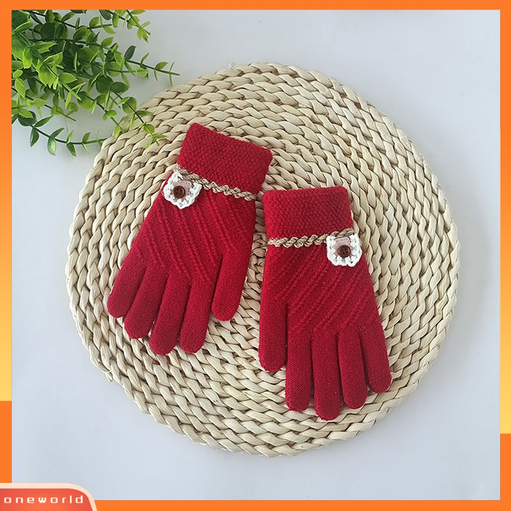 |Áo Thun In Hình ONEOR Thời Trang Năng Động| 1 Đôi Găng Tay Giữ Ấm Thân Thiện Với Da Cho Trẻ Em