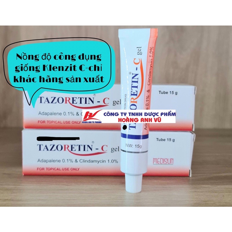 TAZO, C, MS - GEL CHĂM SÓC DÀNH CHO DA MỤN